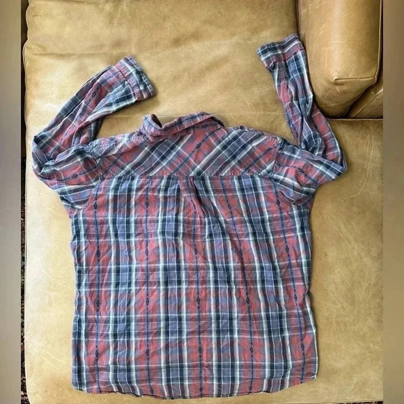 Ariat Real Relaxed Button Down Plaid Men’s Size XXL - Picture 8 of 9